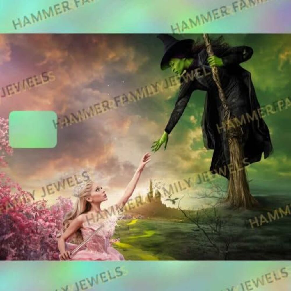 Wicked Fan Art Card Decal